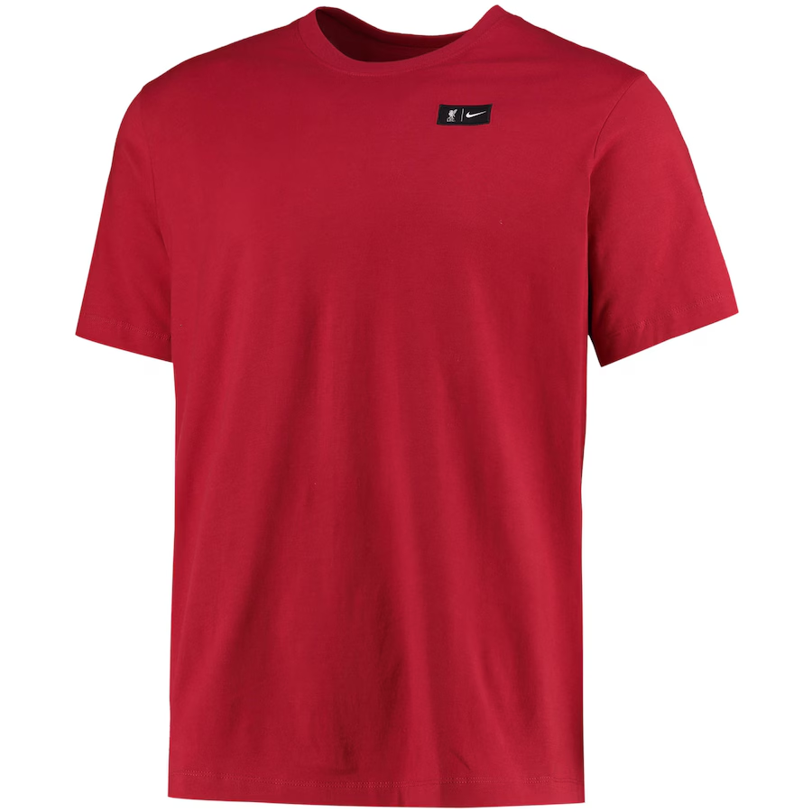 Nike Nike T Shirts Men's Scarlet Crew Neck Moderate Straight Fit