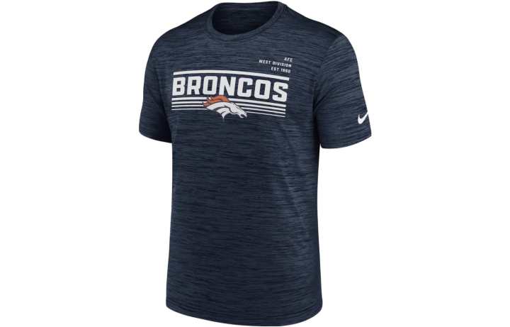 Nike Nike T Shirts Men's Navy Blue Crew Neck Moderate Straight Fit