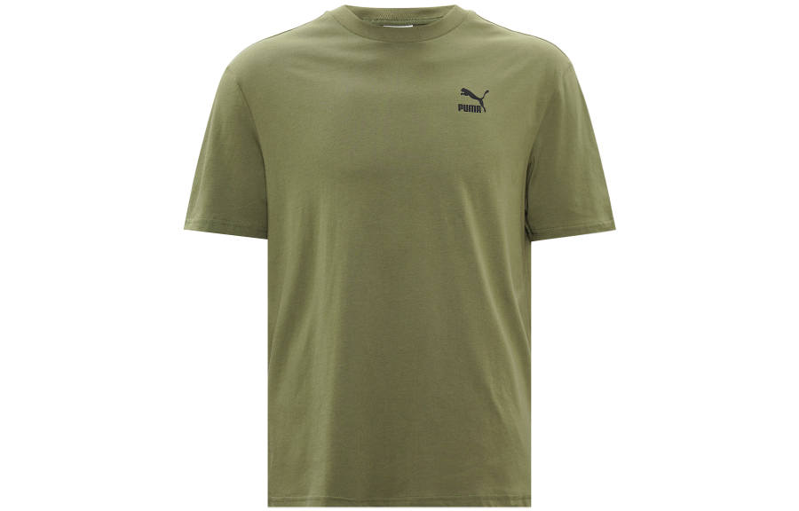 PUMA Set-in Sleeve T-Shirt Men's Army Green