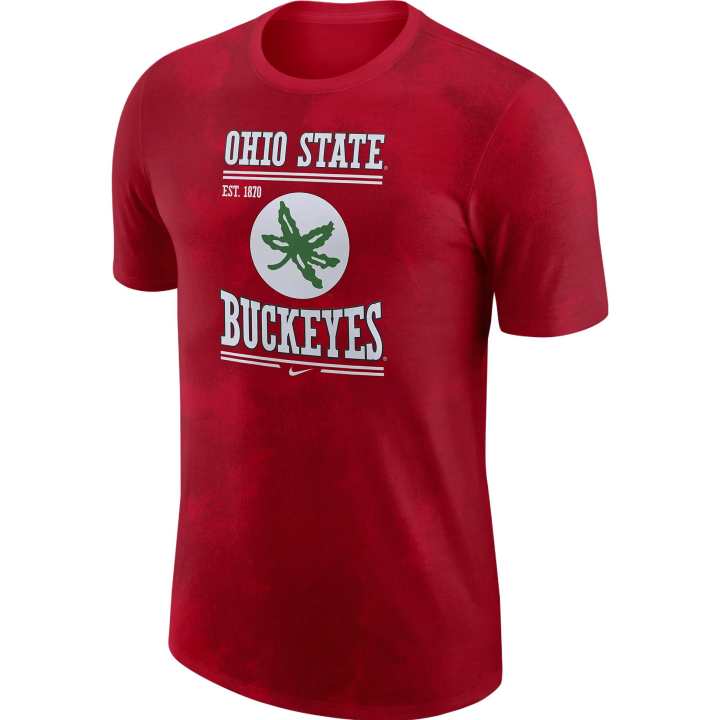 Nike Nike T Shirts Men's Red Crew Neck Moderate