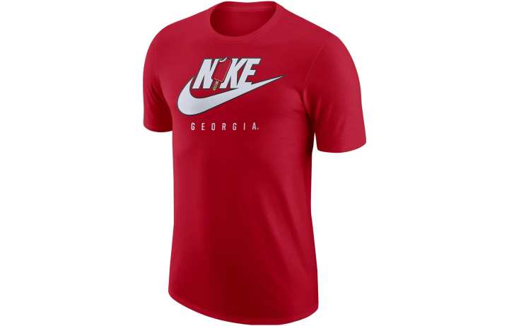 Nike Nike Georgia Men's Nike College Crew Neck T Shirt