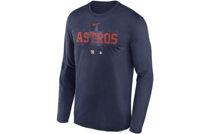 Nike Nike Houston Astros Authentic Collection Team Issue Men's Nike Dri-FIT Mlb Long-Sleeve T-Shirt