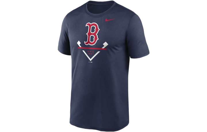 Nike Nike T Shirts Men's Marine Blue Crew Neck Thin Other