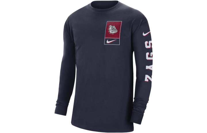 Nike Nike T Shirts Men's Dark Blue Crew Neck Moderate