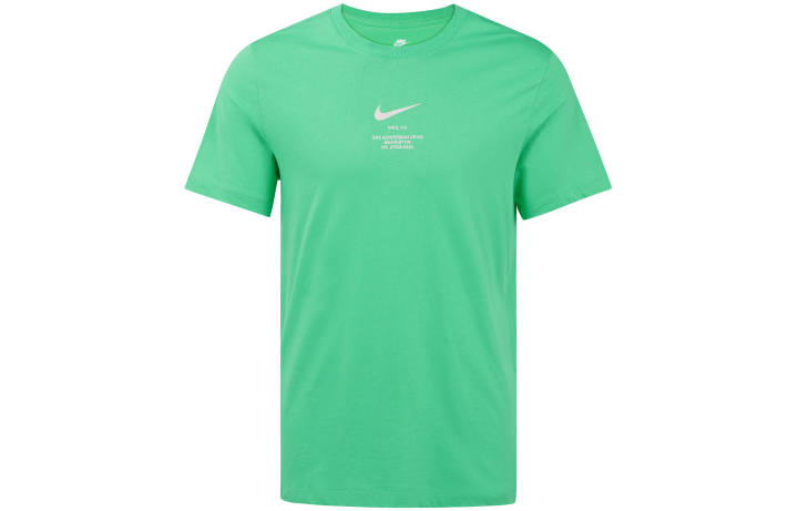 Nike Nike T Shirts Men's Green Crew Neck Moderate