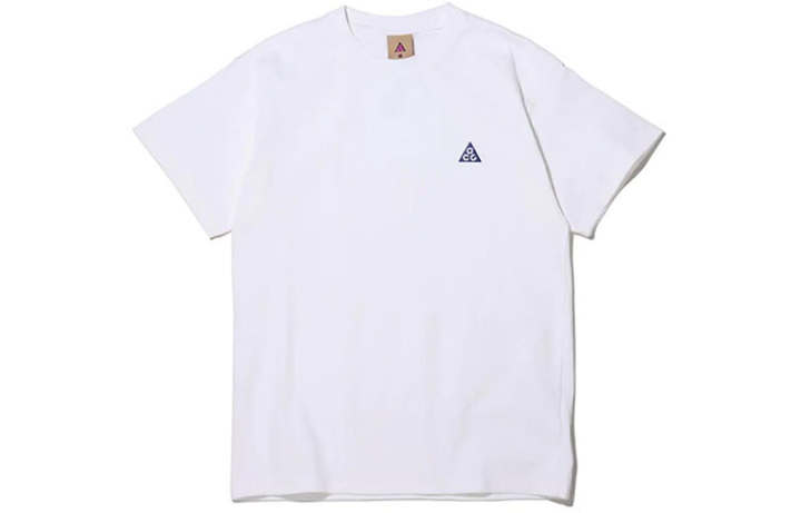Nike Nike ACG T Shirts Men's White Crew Neck Moderate Straight Fit