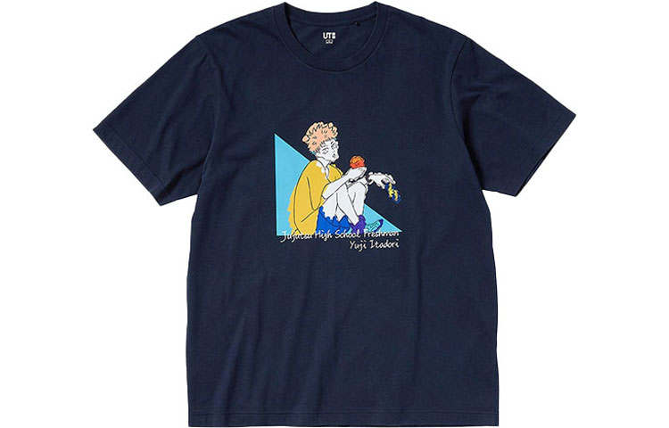 UNIQLO x ZHOUSHUHUIZHAN,LIANMINGKUAN T Shirt Unisex Marine Blue