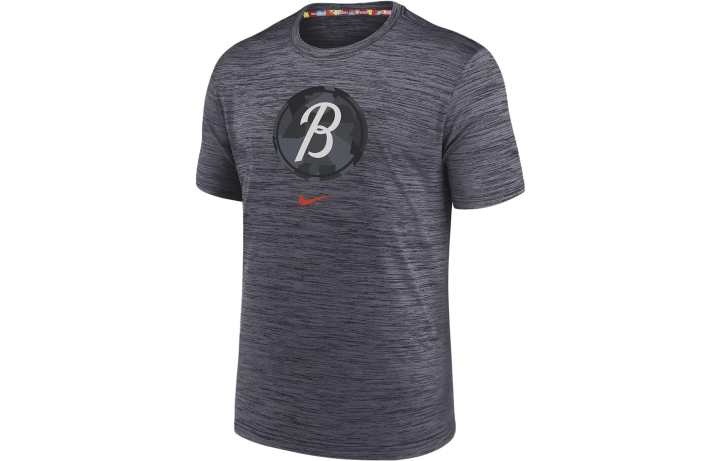 Nike Nike T Shirts Men's Black Crew Neck Moderate Straight Fit