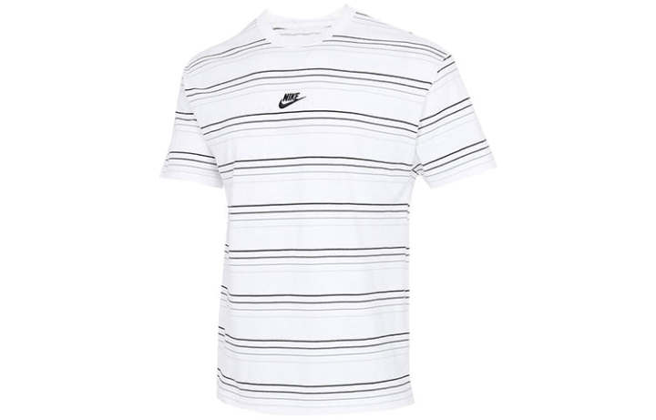 Nike Nike Drop Shoulder Sleeve T-Shirt Men's White