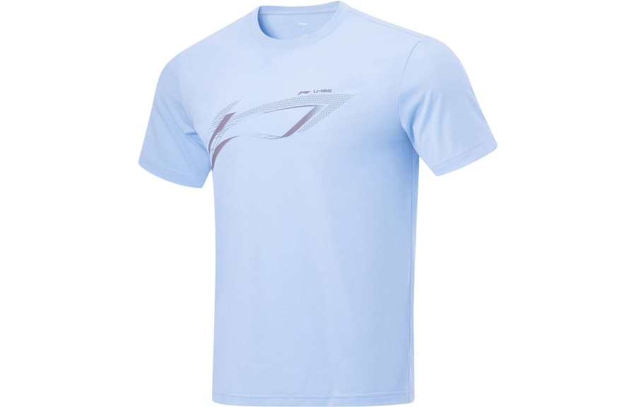 Li-Ning Li Ning Fitness Series T Shirt Men's Clear Sky Blue