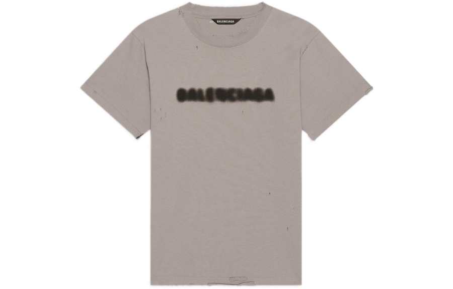 Balenciaga SS21 T Shirt Unisex Gray