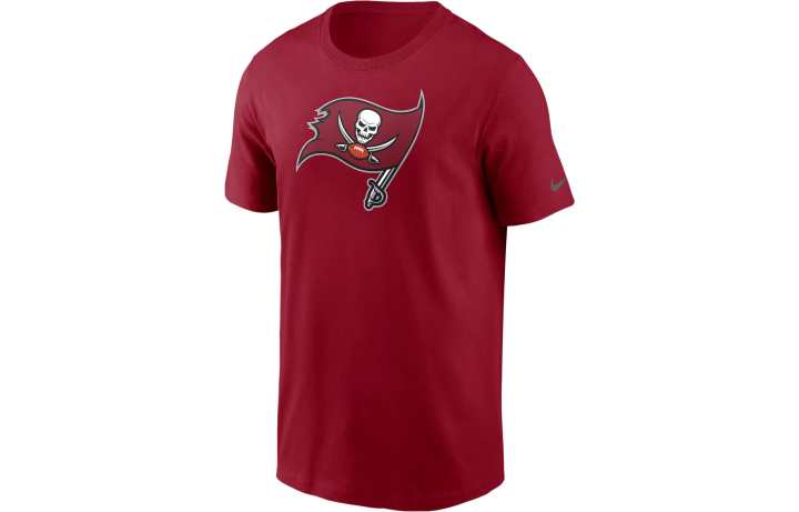 Nike Nike T Shirts Men's Red Crew Neck Moderate Straight Fit