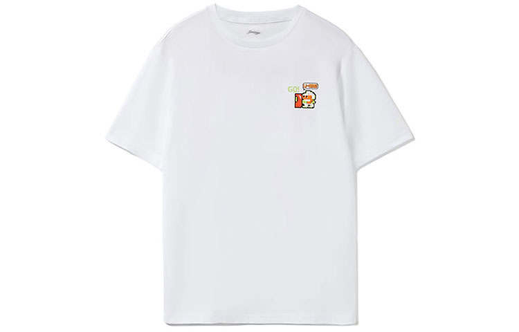 Li-Ning Li Ning Sports Fashion Collection T Shirt Unisex White