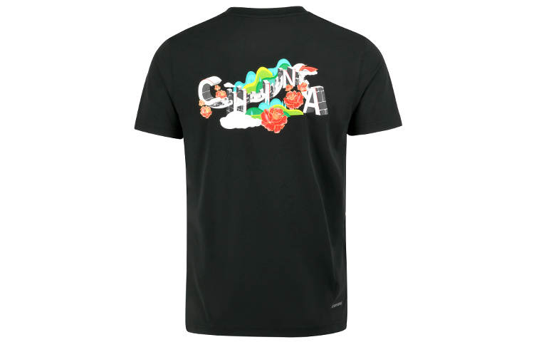 Li-Ning Li Ning Sports Fashion Collection T Shirt Men's Black