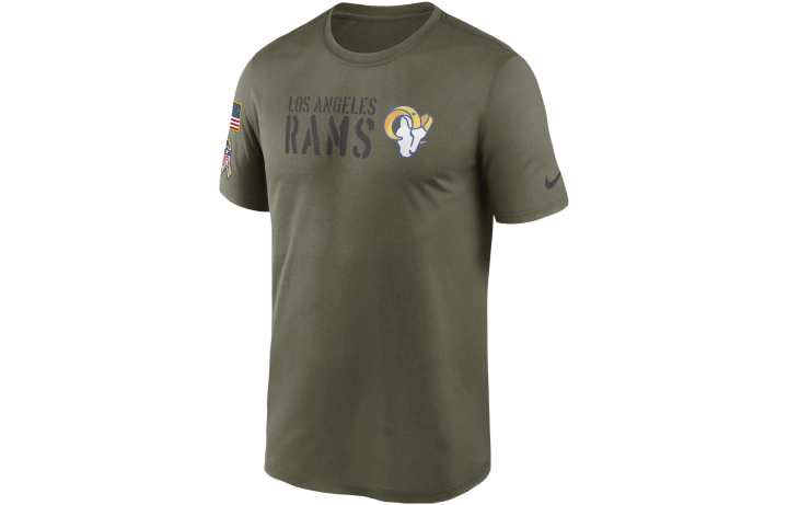 Nike Nike T Shirts Men's Olive Green Crew Neck Thin Straight Fit