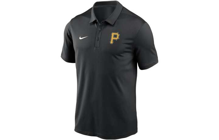 Nike Nike T Shirts Men's Black Polo Collar Moderate Straight Fit