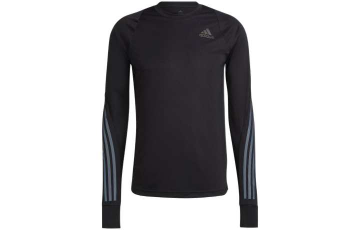 Adidas Adidas T Shirts Men's Black Crew Neck Moderate Straight Fit