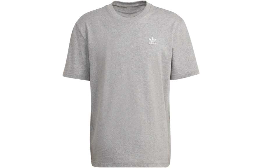 Adidas Originals ADICOLOR T Shirts Men's Gray Crew Neck Moderate Straight Fit