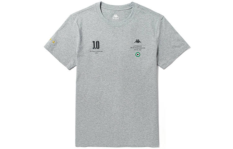 Kappa T Shirts Men's Crew Neck Moderate Straight Fit