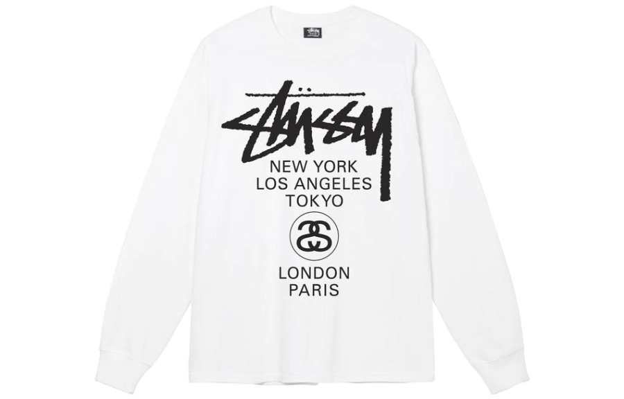 Stussy World Tour Long Sleeve Tee
