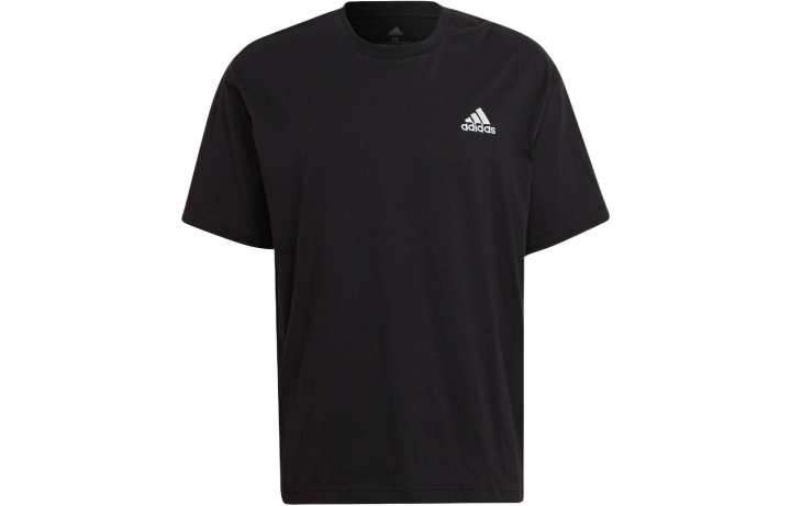 Adidas Adidas Drop Shoulder Sleeve T Shirt Unisex Black