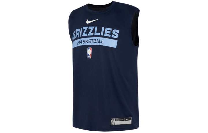 Nike Nike T Shirts Men's Dark Blue Crew Neck Moderate Straight Fit