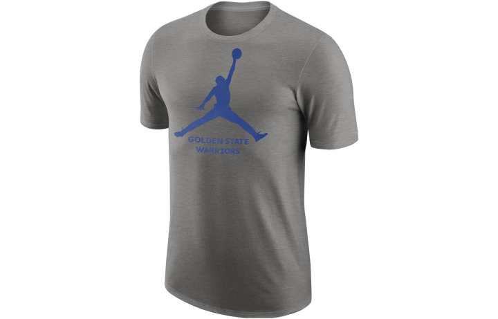 Jordan Jordan T Shirts Men's Gray Crew Neck Thin