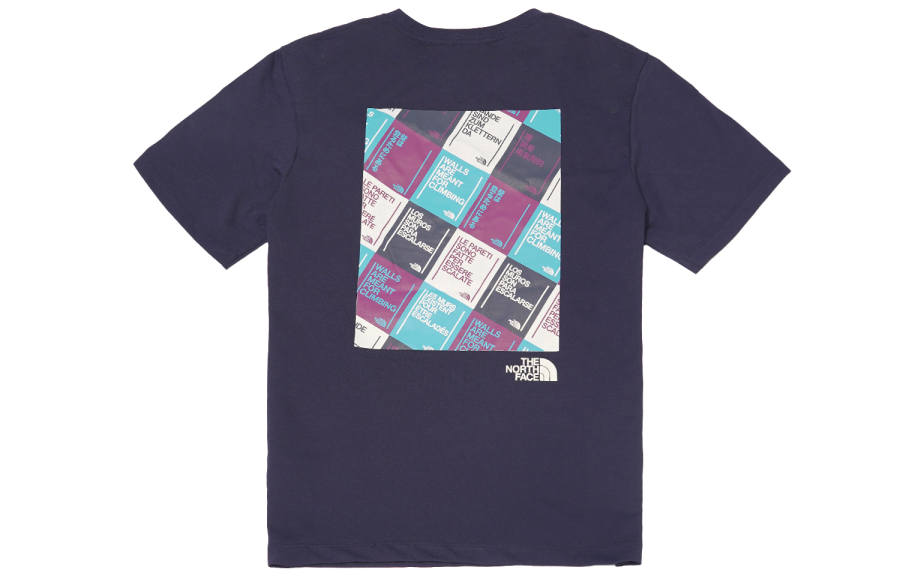 THE NORTH FACE T Shirt Unisex Navy Blue