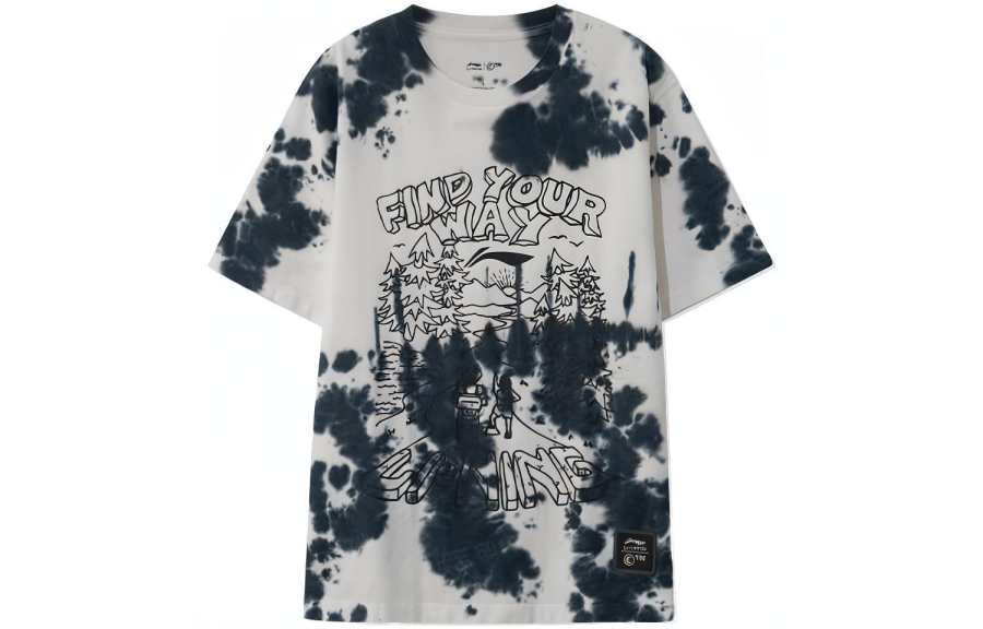 Li-Ning Li Ning Sports Fashion Collection T Shirt Unisex White