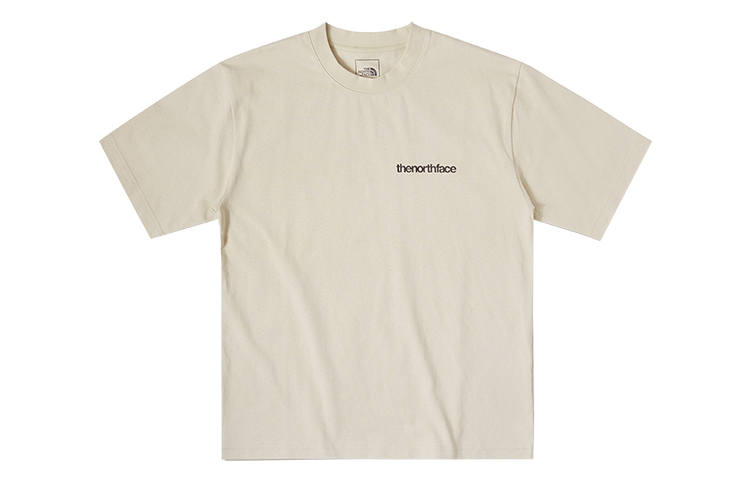 THE NORTH FACE Drop Shoulder Sleeve T Shirt Men's Khaki