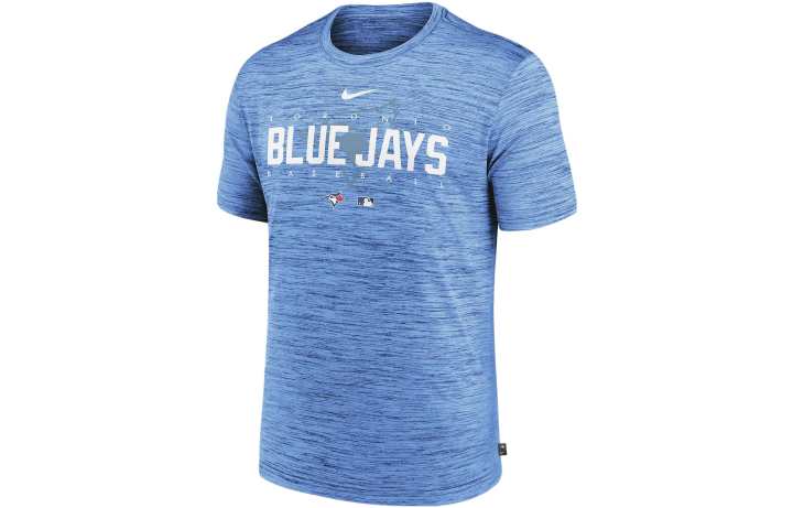 Nike Nike T Shirts Men's Blue Crew Neck Moderate Straight Fit