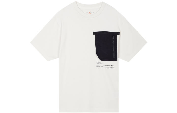 Jordan Jordan T Shirt Men's Phantom Gray White
