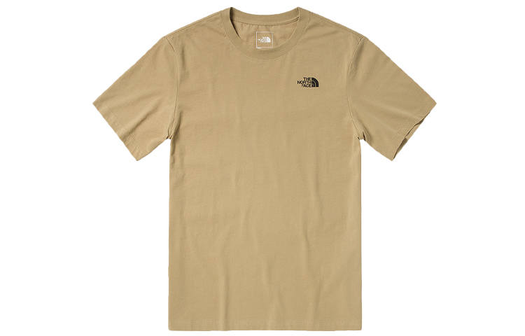 THE NORTH FACE Set in Sleeve T Shirt Unisex Khaki