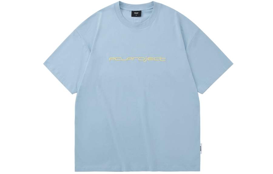 PCLP 2023 Spring Summer Broken Mirror T Shirts Unisex Crew Neck Moderate Straight Fit