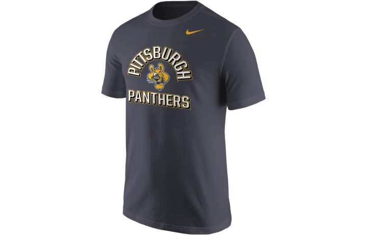 Nike Nike T Shirts Men's Gray Crew Neck Moderate Straight Fit