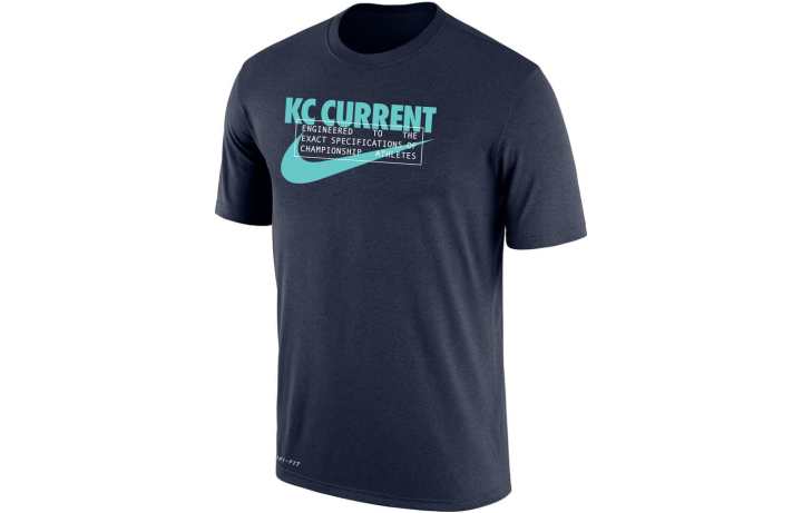 Nike Nike T Shirts Men's Navy Blue Crew Neck Moderate Straight Fit