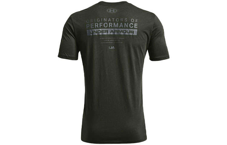 Under Armour Straight Fit T Shirt Men's Baroque Green