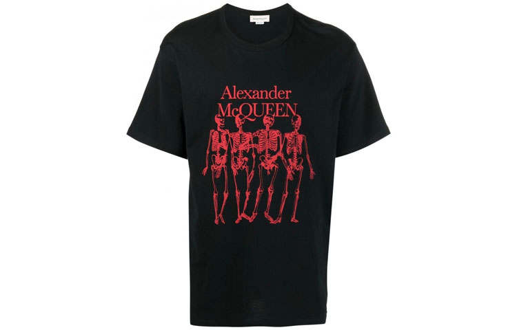 Alexander McQueen T Shirt Men's Black