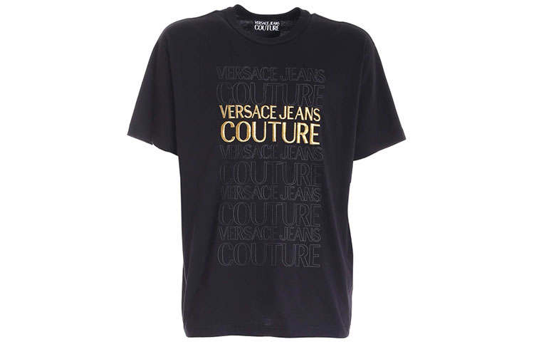 VERSACE JEANS COUTURE T Shirt Men's Black