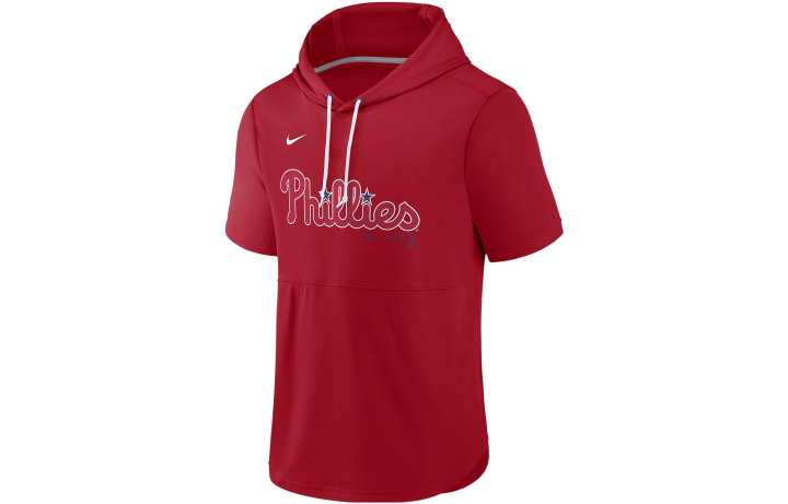 Nike Nike T Shirts Men's Red Hooded Moderate Straight Fit
