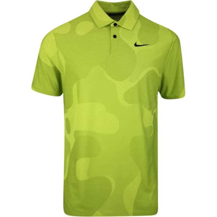 Nike Nike T Shirts Men's Green Polo Collar Moderate