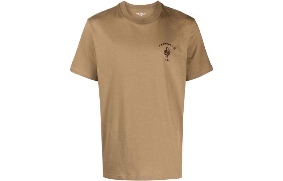 Carhartt WIP Frontier Logo Printed Crewneck T Shirt