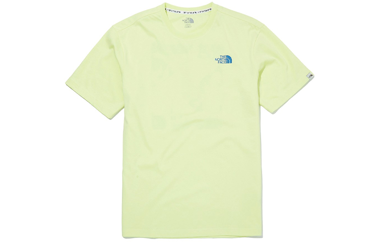 THE NORTH FACE T Shirt Unisex Light Yellow
