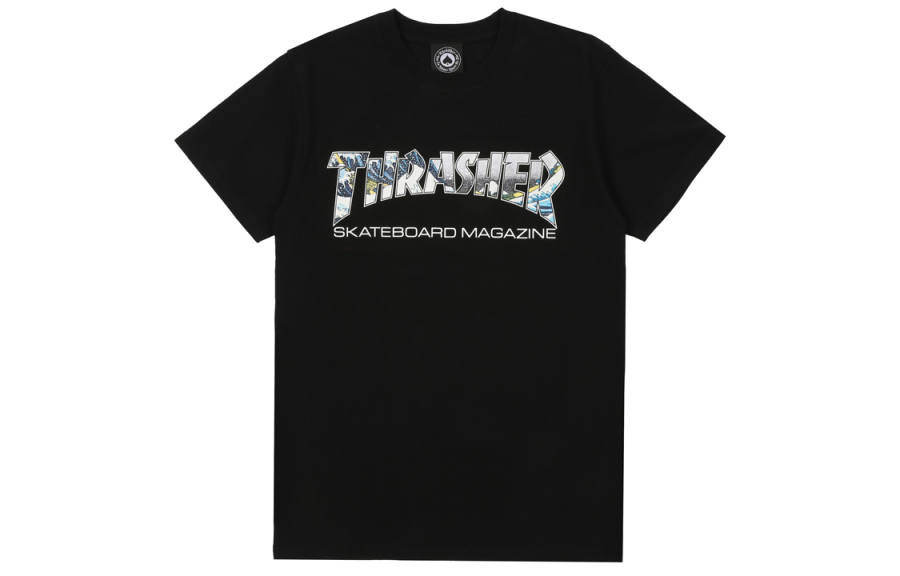Thrasher Thrasher T Shirt US Version Unisex Black
