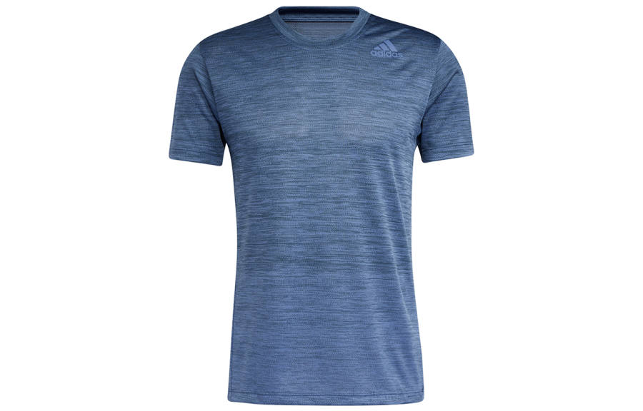 Adidas Adidas T Shirts Men's Blue Crew Neck Moderate
