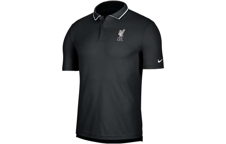 Nike Nike T Shirts Men's Black Polo Collar Moderate Straight Fit