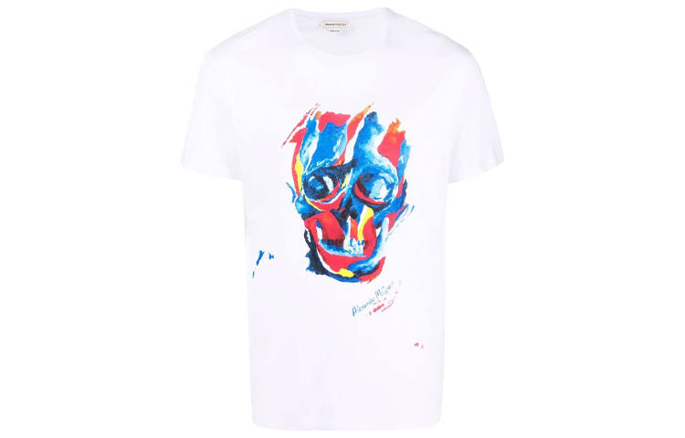 Alexander McQueen FW21 T Shirt Men's White