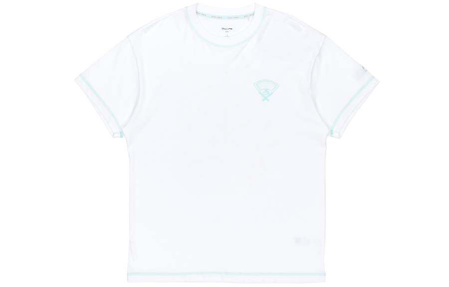 Li-Ning Li Ning x Disney Collaboration Collection Sports Fashion Collection T Shirt Men's White