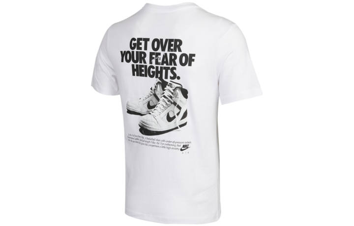 Nike Nike T Shirts Men's White Crew Neck Moderate