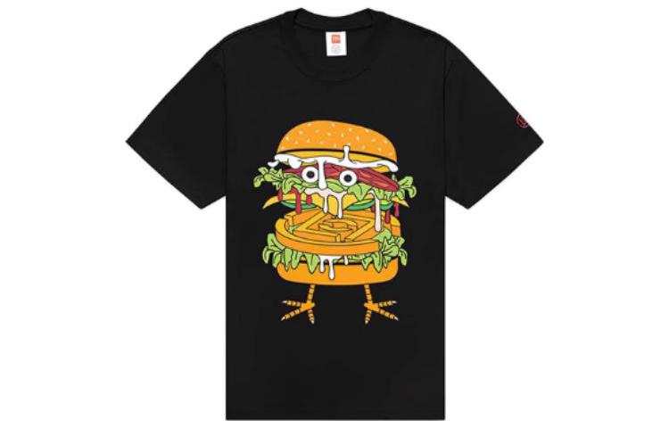 CLOT T Shirts Unisex Black Crew Neck Moderate Straight Fit